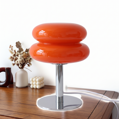 Vetra retro glass table lamp