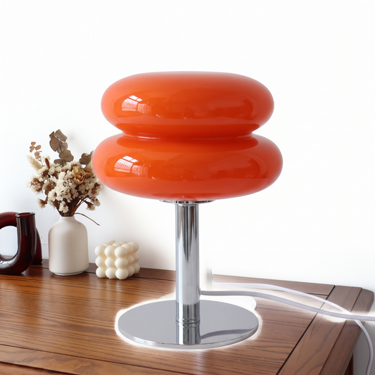 Vetra retro glass table lamp