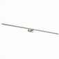 Lumora rechargeable LED wall sconce in Brushed Nickel and Gold